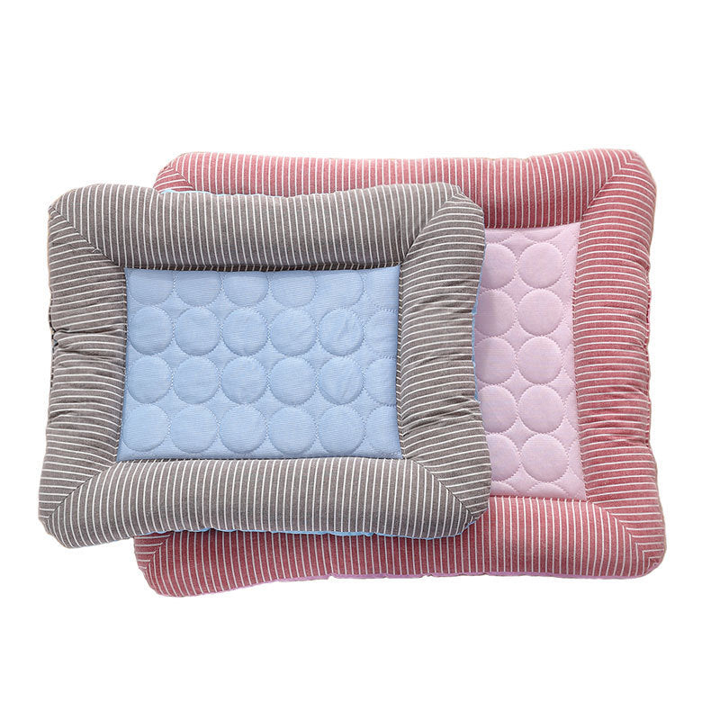 Cooling pad for pets – soft, breathable ice silk mat for summer comfort