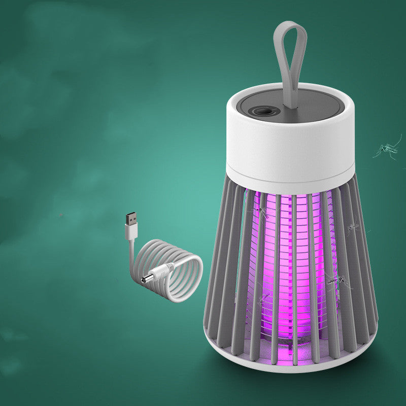 Portable USB electric mosquito lamp – LED insect trap and bug zapper for effective repellent