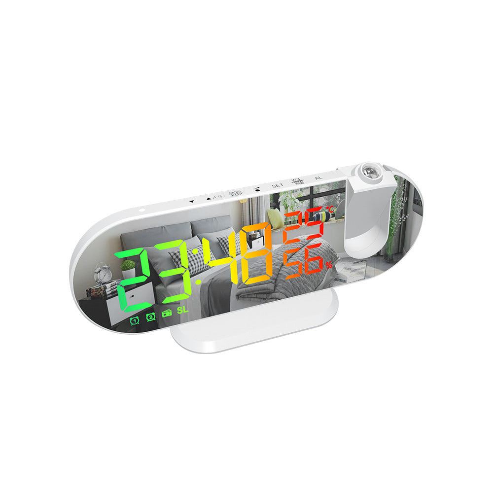 Multifunctional RGB Radio Projection Clock