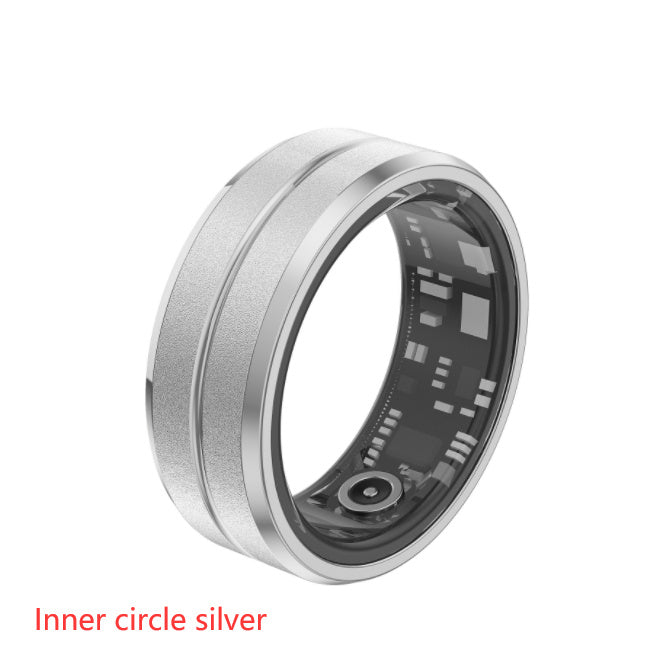 2024 Smart Ring – Heart Rate & Blood Oxygen Monitor, Multi-Sport Modes, IP68 Waterproof, Compatible with Android & iOS