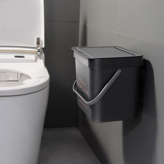 Bathroom Hanging trash can