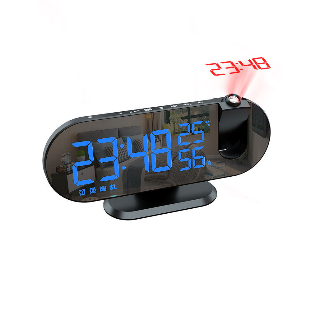 Multifunctional RGB Radio Projection Clock
