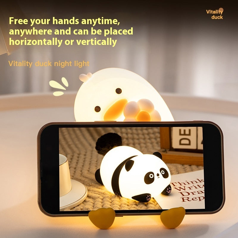 Floral Duck USB Night Light