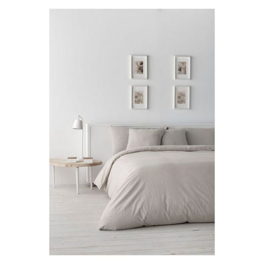 Nordic Linen Duvet Cover — Natural
