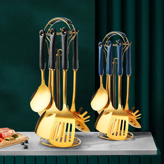 Stainless Steel Kitchen Utensil Set — 6 Piece