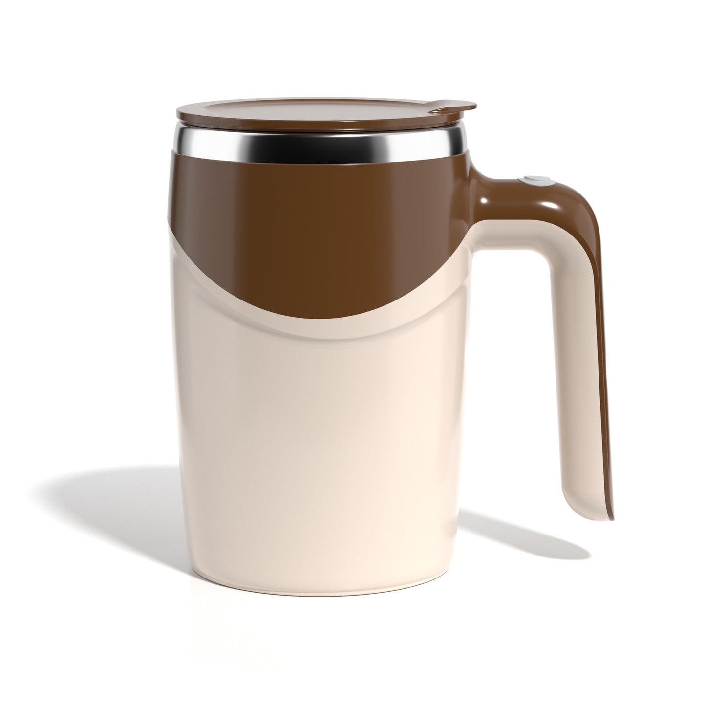 Rechargeable automatic stirring cup – ideal for coffee, milkshakes, and more with magnetic rotation