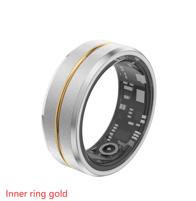 2024 Smart Ring – Heart Rate & Blood Oxygen Monitor, Multi-Sport Modes, IP68 Waterproof, Compatible with Android & iOS