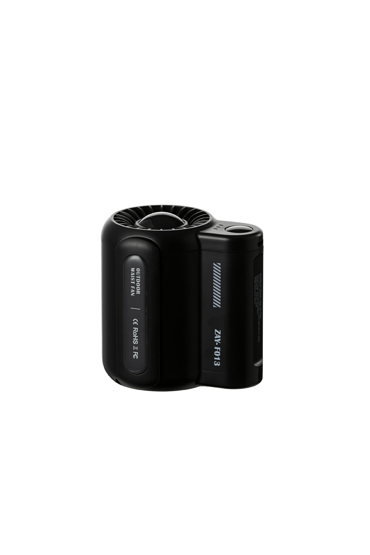 Portable USB fan with strong airflow – ideal for outdoor sports, travel, work, and summer cooling.