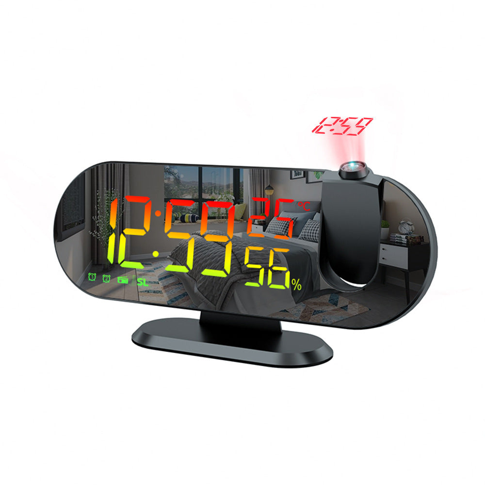Multifunctional RGB Radio Projection Clock
