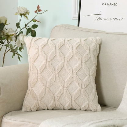 Plush Faux Fur Cushion Cover