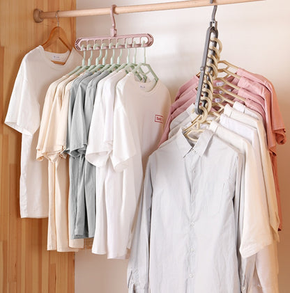 Smart Multi Clothes Hanger – Space-Saving 360° Rotating Wardrobe Organiser