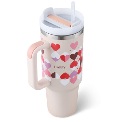 40oz Stainless Steel Insulated Tumbler – Hot & Cold Drinks Bottle