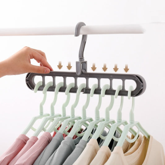 Smart Multi Clothes Hanger – Space-Saving 360° Rotating Wardrobe Organiser