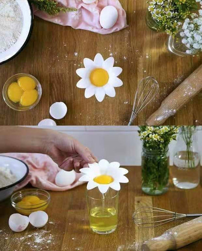 Egg White Separator – Quick & Clean Yolk Separator Kitchen Tool