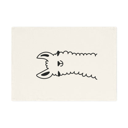 Llama Cotton Tea Towel, 50 x 70 cm, organic cotton, eco-friendly llama