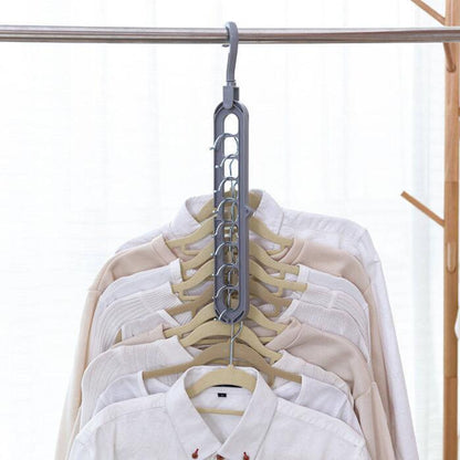 Smart Multi Clothes Hanger – Space-Saving 360° Rotating Wardrobe Organiser
