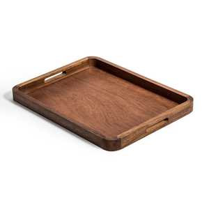 Rectangular Acacia Serving Tray — 14" x 18"
