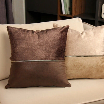 Golden Chain Cushion Cover