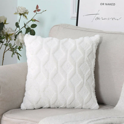Plush Faux Fur Cushion Cover