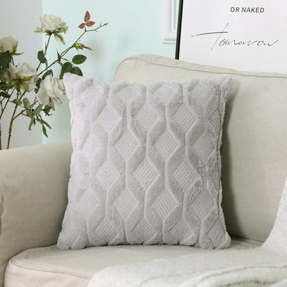 Plush Faux Fur Cushion Cover