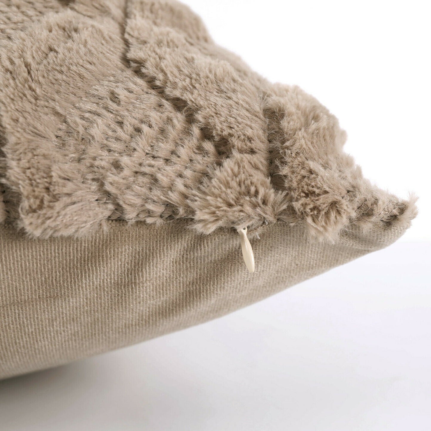 Plush Faux Fur Cushion Cover