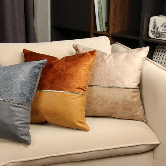 Golden Chain Cushion Cover