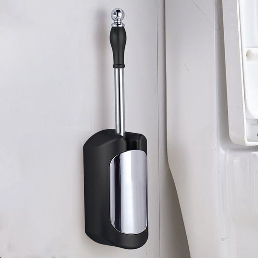 Wall-Mounted Toilet Brush Set – No-Drill Hygienic Bathroom Cleaner