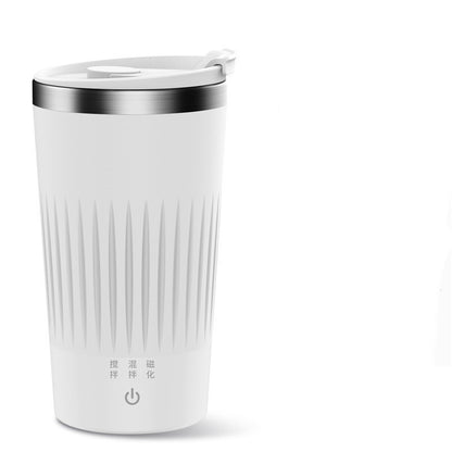 55° Thermostatic Self-Stirring Mug – USB Powered, Keep Warm Smart Cup