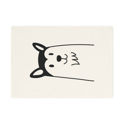 Husky dog Cotton Tea Towel, 50 x 70 cm, organic cotton, eco-friendly
