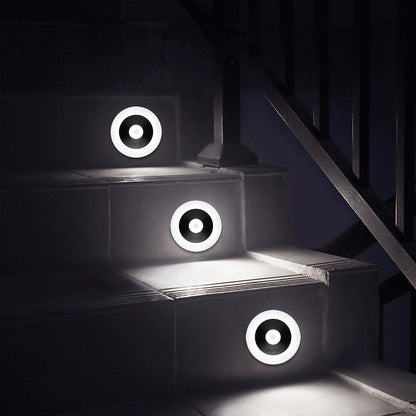 LED Motion Sensor Night Light – Auto On/Off, Battery or Rechargeable