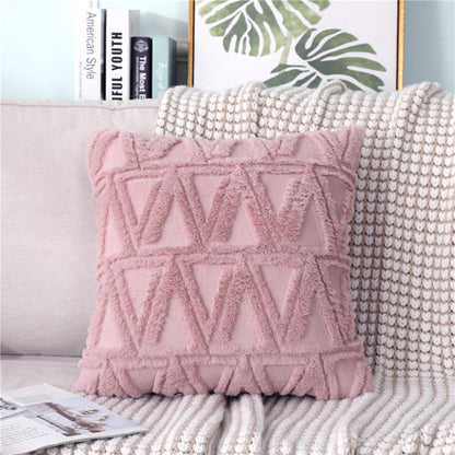 Plush Faux Fur Cushion Cover