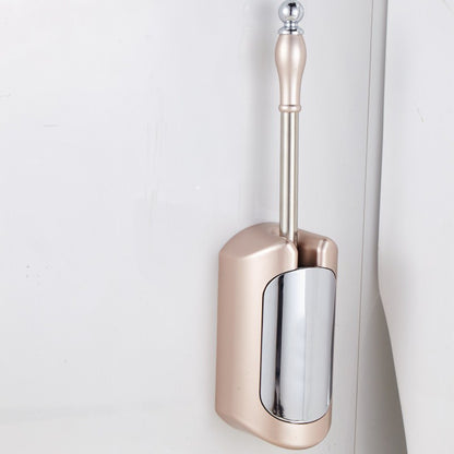 Wall-Mounted Toilet Brush Set – No-Drill Hygienic Bathroom Cleaner
