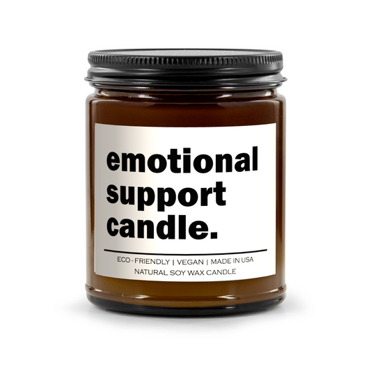 Emotional support candle