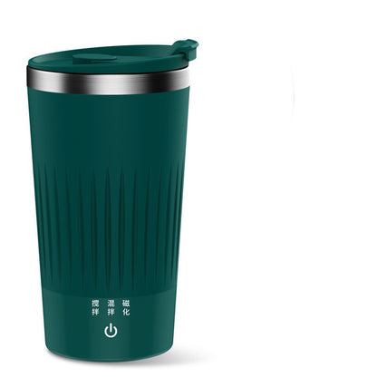 55° Thermostatic Self-Stirring Mug – USB Powered, Keep Warm Smart Cup