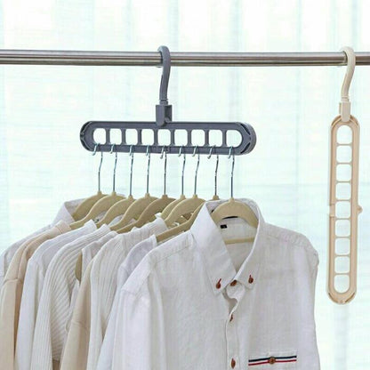 Smart Multi Clothes Hanger – Space-Saving 360° Rotating Wardrobe Organiser