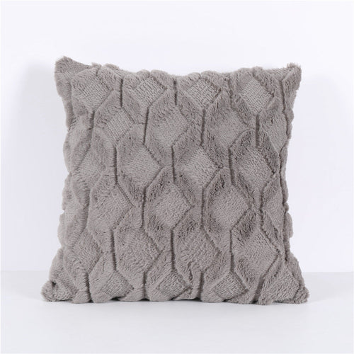 Plush Faux Fur Cushion Cover
