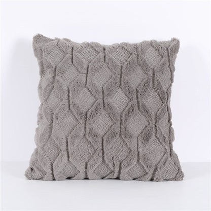 Plush Faux Fur Cushion Cover