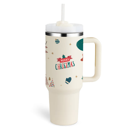 40oz Stainless Steel Insulated Tumbler – Hot & Cold Drinks Bottle