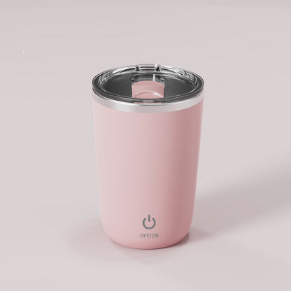 350ml Self-Stirring Mug – Magnetic Vortex Smart Cup for Coffee, Protein & Matcha