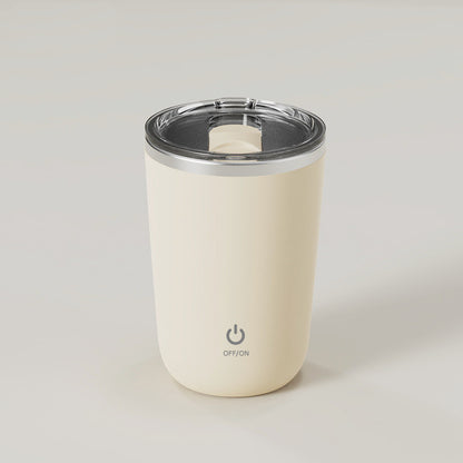 350ml Self-Stirring Mug – Magnetic Vortex Smart Cup for Coffee, Protein & Matcha
