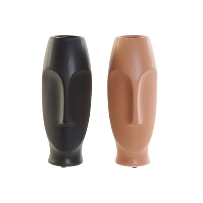 Two-Tone Ceramic Vase — 28cm