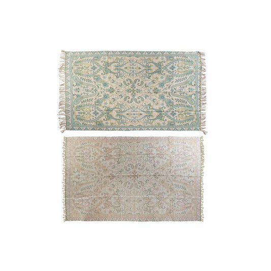 Carpet DKD Home Decor 160 x 230 x 0,5 cm Red Polyester Green Arab (2