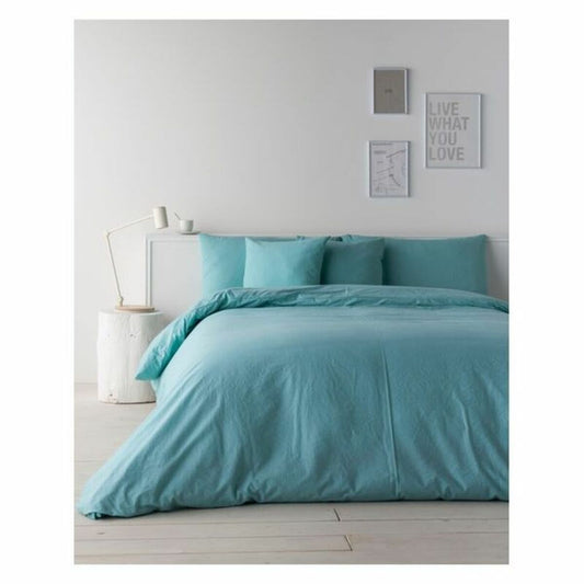 Nordic Linen Duvet Cover — Natural Green