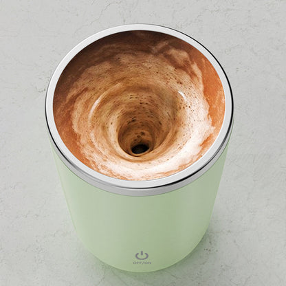350ml Self-Stirring Mug – Magnetic Vortex Smart Cup for Coffee, Protein & Matcha