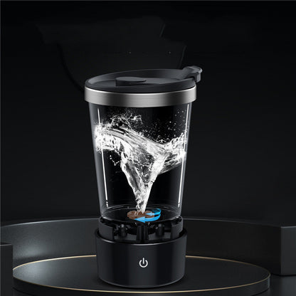 55° Thermostatic Self-Stirring Mug – USB Powered, Keep Warm Smart Cup