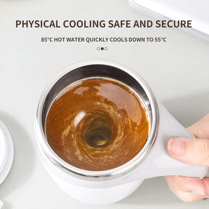 Rechargeable Automatic Stirring Cup – Magnetic Self-Stirring Mug