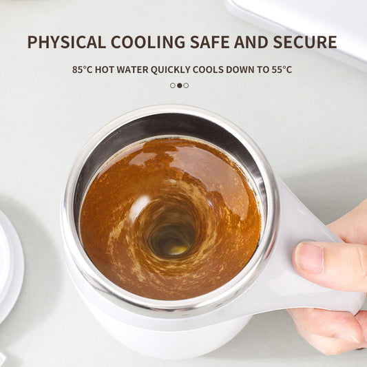 Rechargeable Automatic Stirring Cup – Magnetic Self-Stirring Mug