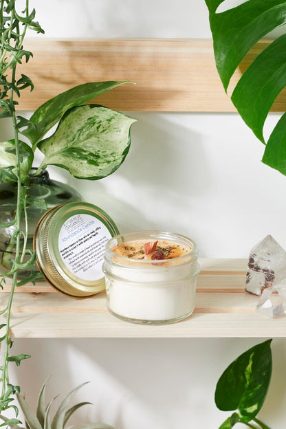 Abundance Intention Candle — Hand Poured Soy Wax