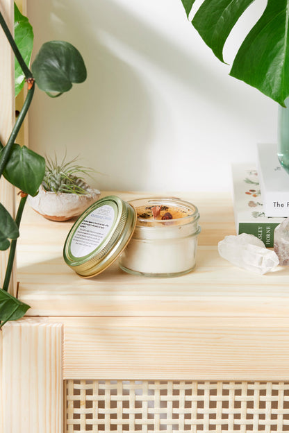 Abundance Intention Candle — Hand Poured Soy Wax
