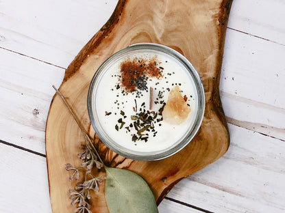 Abundance Intention Candle — Hand Poured Soy Wax
